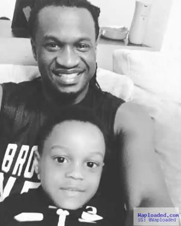 Paul Okoye Shares Cute Photo With His Son